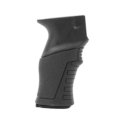 Le AK Breacher Pistol Grip de GERMAN TACTICAL SYSTEMS offre une prise en main ergonomique, améliorant la précision et le contrôle pour une expérience de tir optimale.